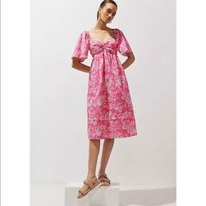 Peter Som for Anthropologie Floral Mini Dress Size XS